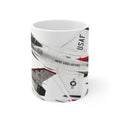 USAF Thunderbirds Jet Ceramic Mug — 11oz & 15oz Coffee Cup