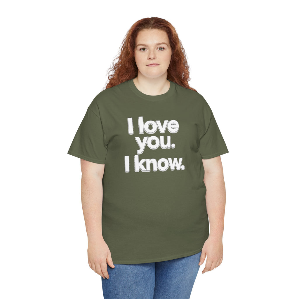 I Love You I Know Saying T‑Shirt from Star Wars