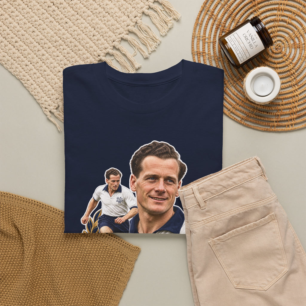 Sir Tom Finney Tribute T-Shirt – Vintage Preston North End & England Football Tee