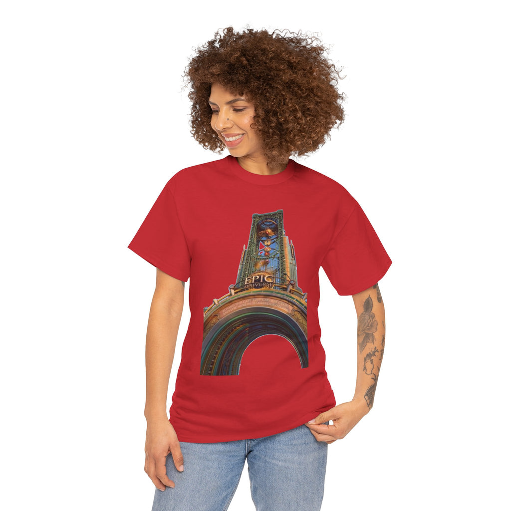 Epci Universe Vintage Theater Arch Graphic Tee — 'Epic' Retro Marquee T-Shirt