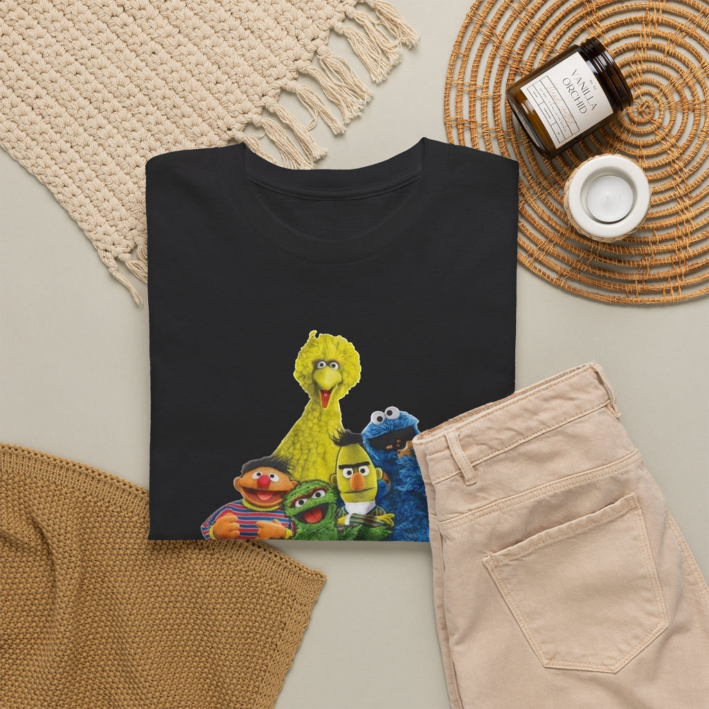 T-Shirt — "Straight Outta the Streets" Sesame Friends Graphic Tee