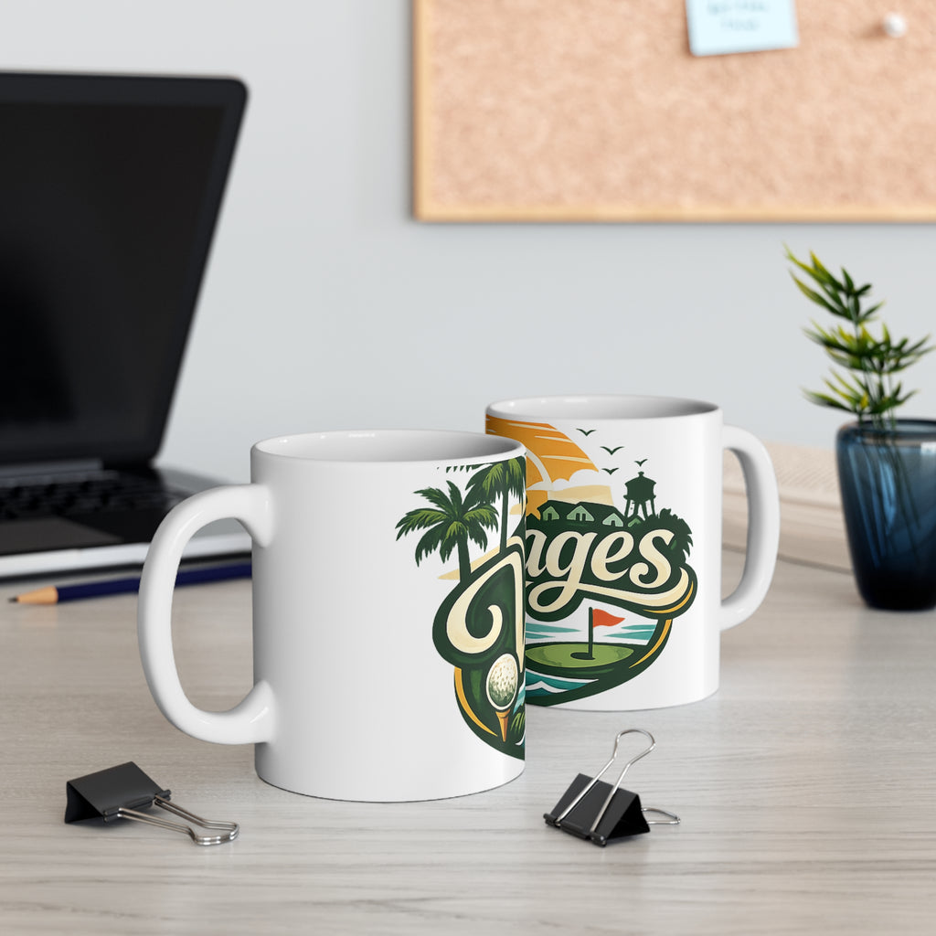 The Villages of Florida Ceramic Coffee Cups, 11oz, 15oz