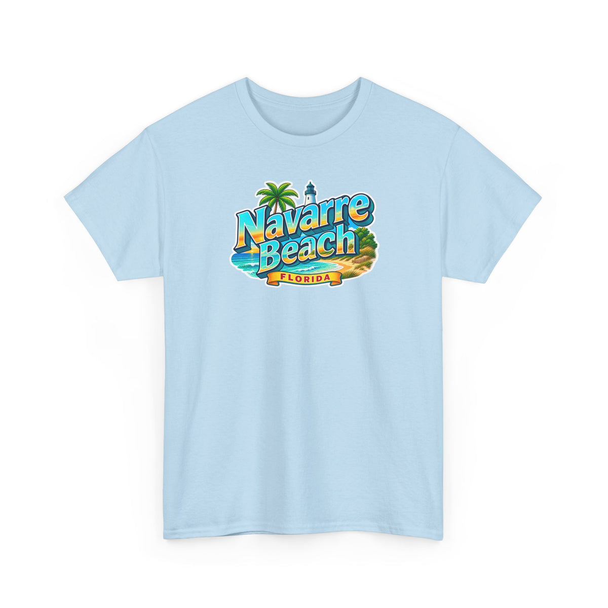 Navarre Beach Florida T-Shirt – Retro Tropical Vacation Tee