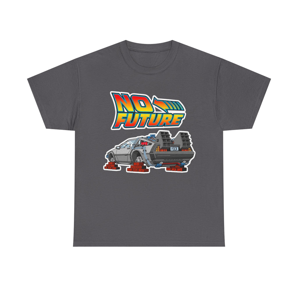 No Future DeLorean Cotton T-Shirt