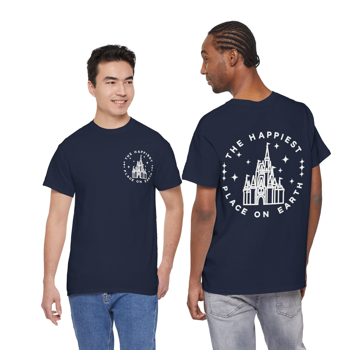 Castle Graphic Tee — "The Happiest Place on Earth" Theme Park T‑Shirt