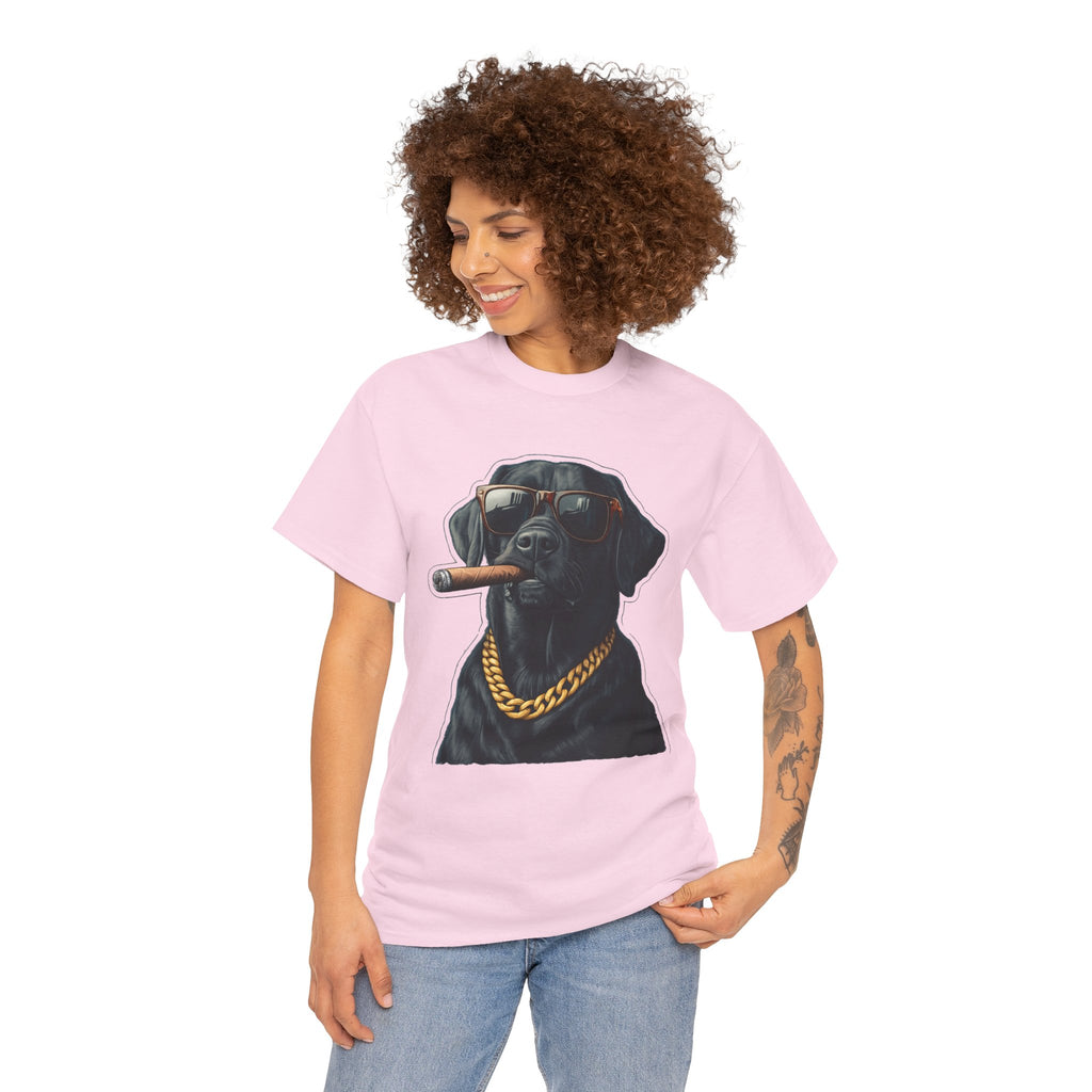 Cool Rottweiler Smoking Cigar Graphic Tee — Dog Lover Streetwear