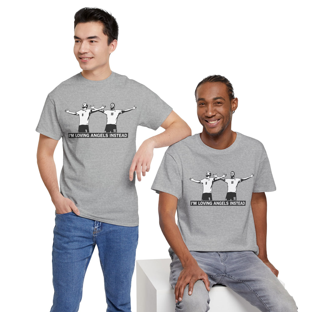 Harry Kane &  Jude Bellingham Tee – "I’m Loving Angels Instead" Graphic T-Shirt