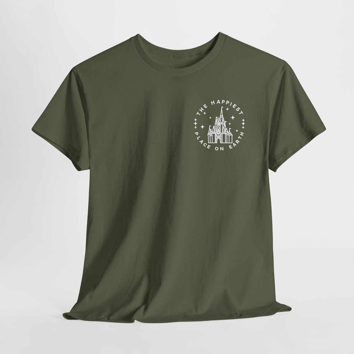 Castle Graphic Tee — "The Happiest Place on Earth" Theme Park T‑Shirt