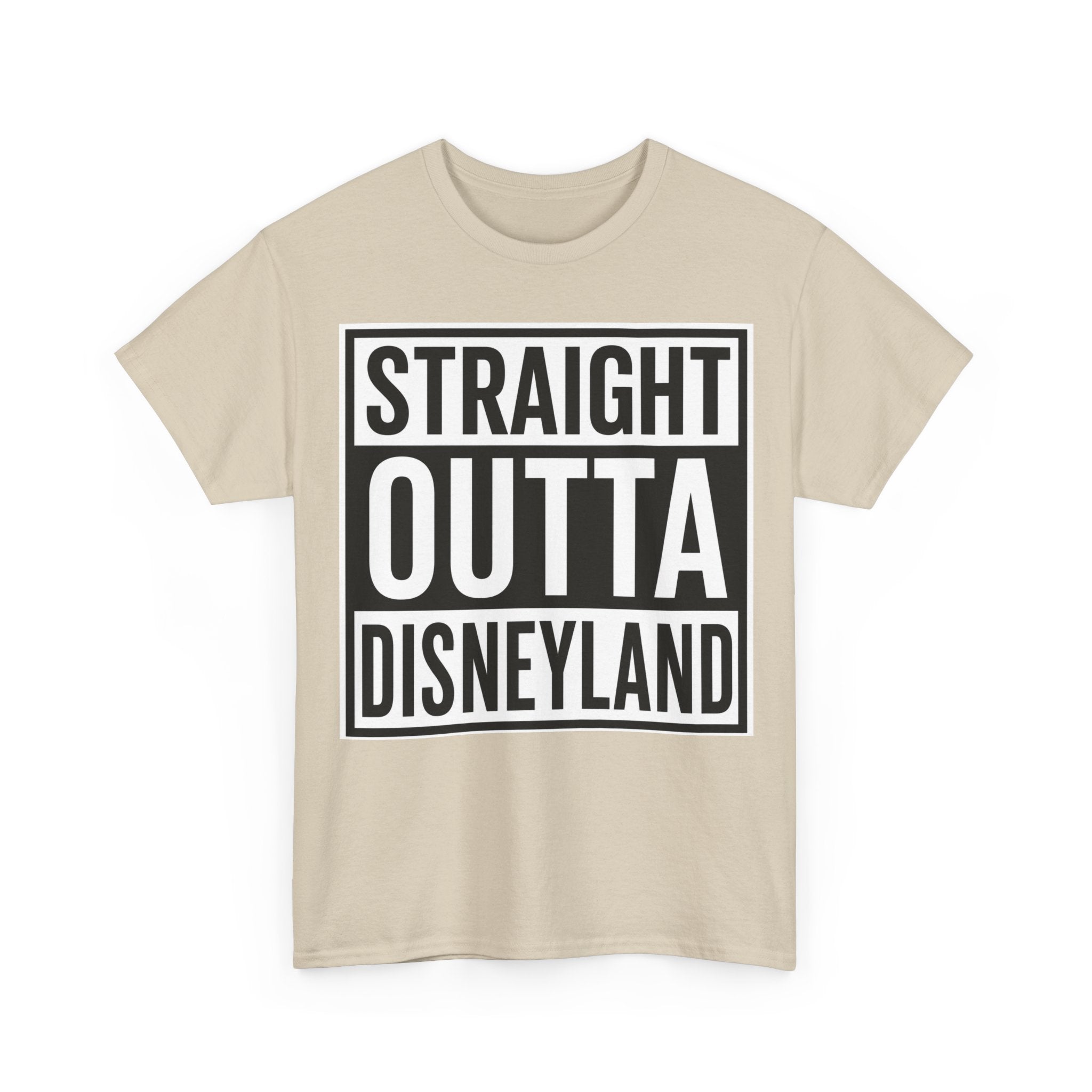 Straight Outta Disneyland T-Shirt — Funny Theme Park Vacation Shirt