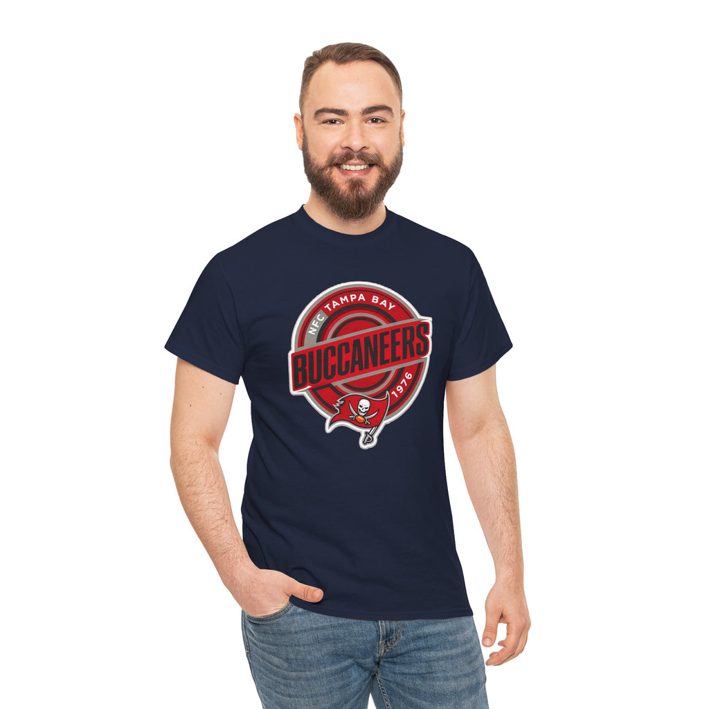 Tampa Bay Buccaneers Inspired Vintage Logo T-Shirt