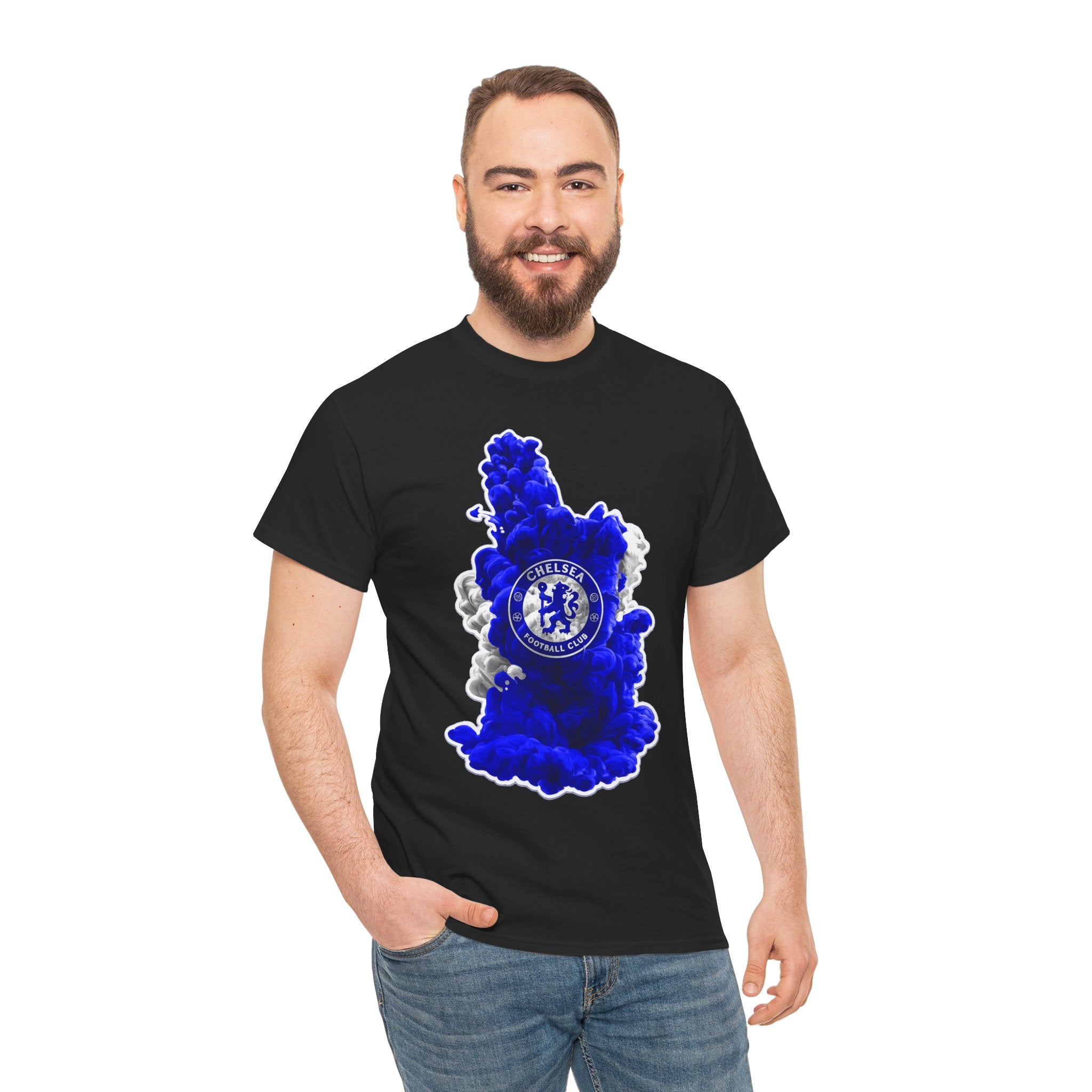 Chelsea FC Blue Ink Smoke T-Shirt
