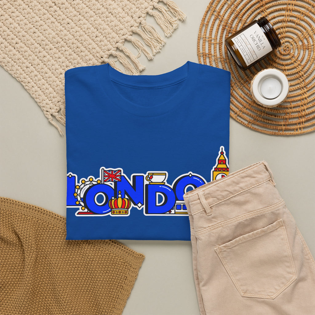 London Cityscape Tee — Illustrated London Landmarks Shirt