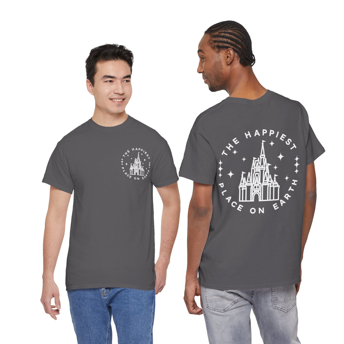 Castle Graphic Tee — "The Happiest Place on Earth" Theme Park T‑Shirt