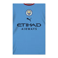 Manchester City Football Jersey Waffle Tea Towel — Double-Sided Etihad Design