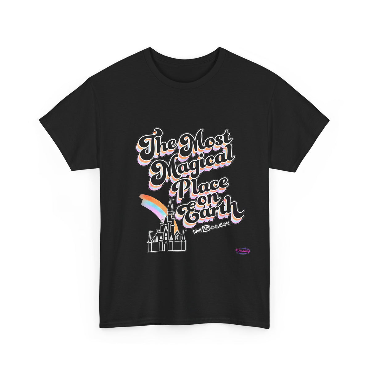 Most magical place in earth Disney inspired Unisex Heavy Cotton Tee