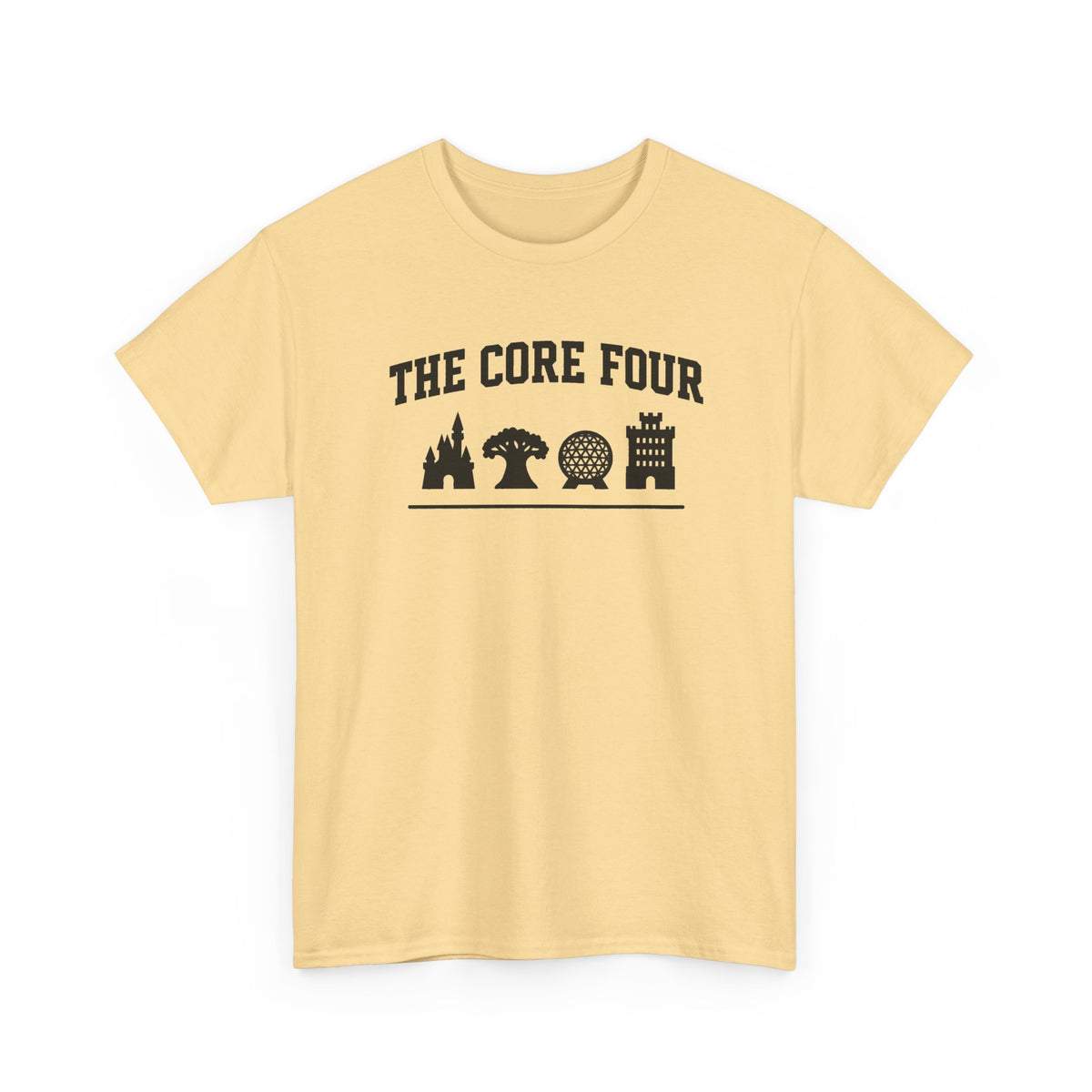 The Core Four Walt Disney World Unisex Heavy Cotton Tee