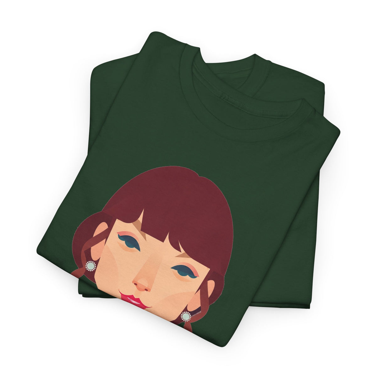 T Swift Illustration Cotton T-Shirt