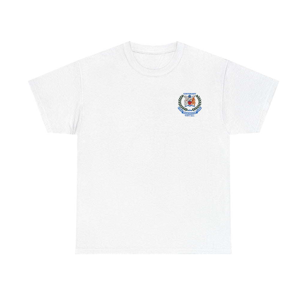 Centenary Manchester City FC Crest Tee — 1894–1994 Commemorative Shirt