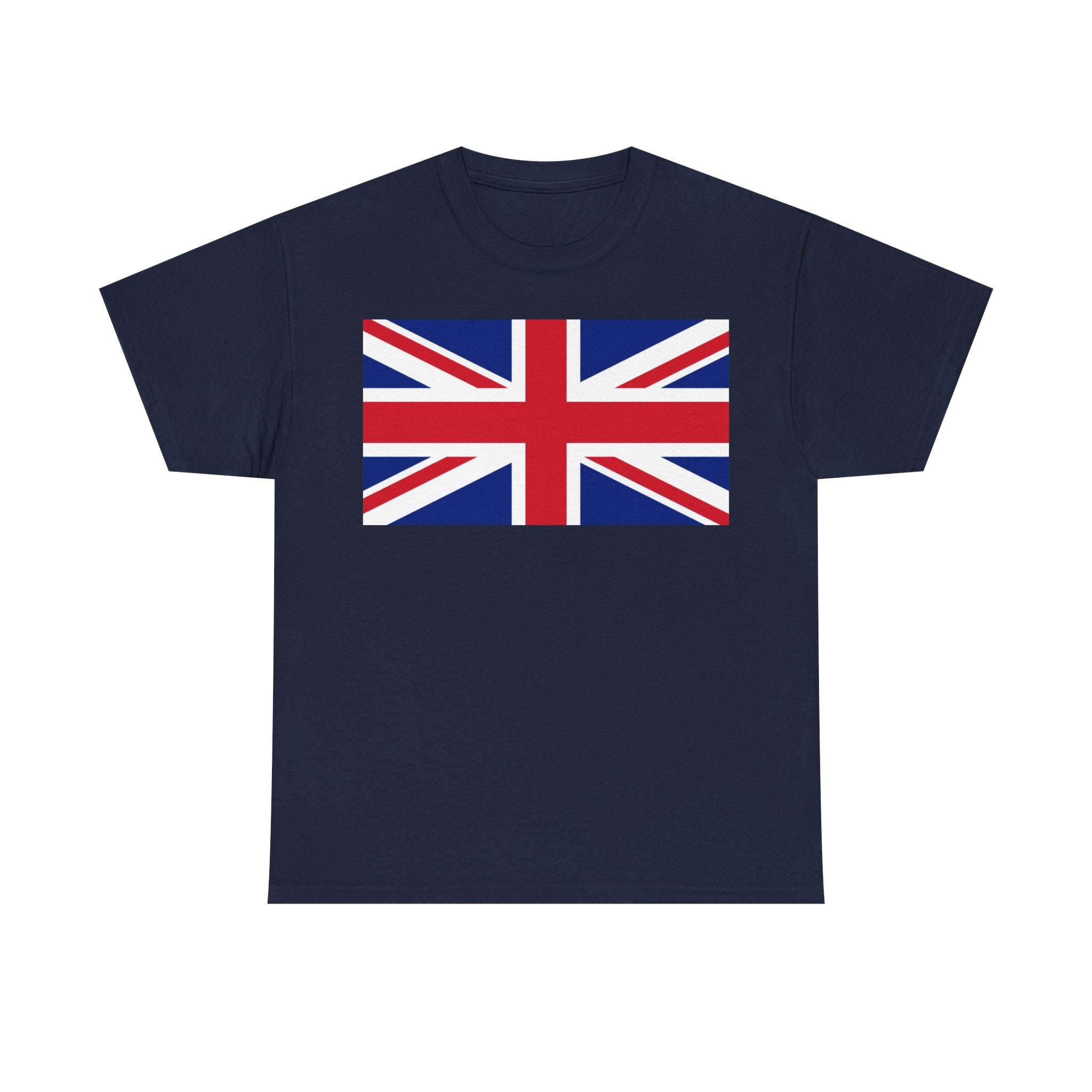 Union Jack Flag T‑Shirt — British Flag Tee for UK Pride & Travel