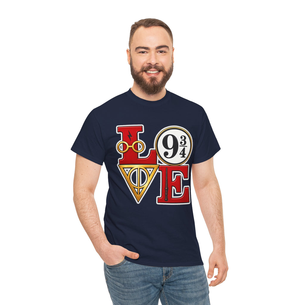 Harry Potter Inspired Love 9 3/4 Wizardry Tee