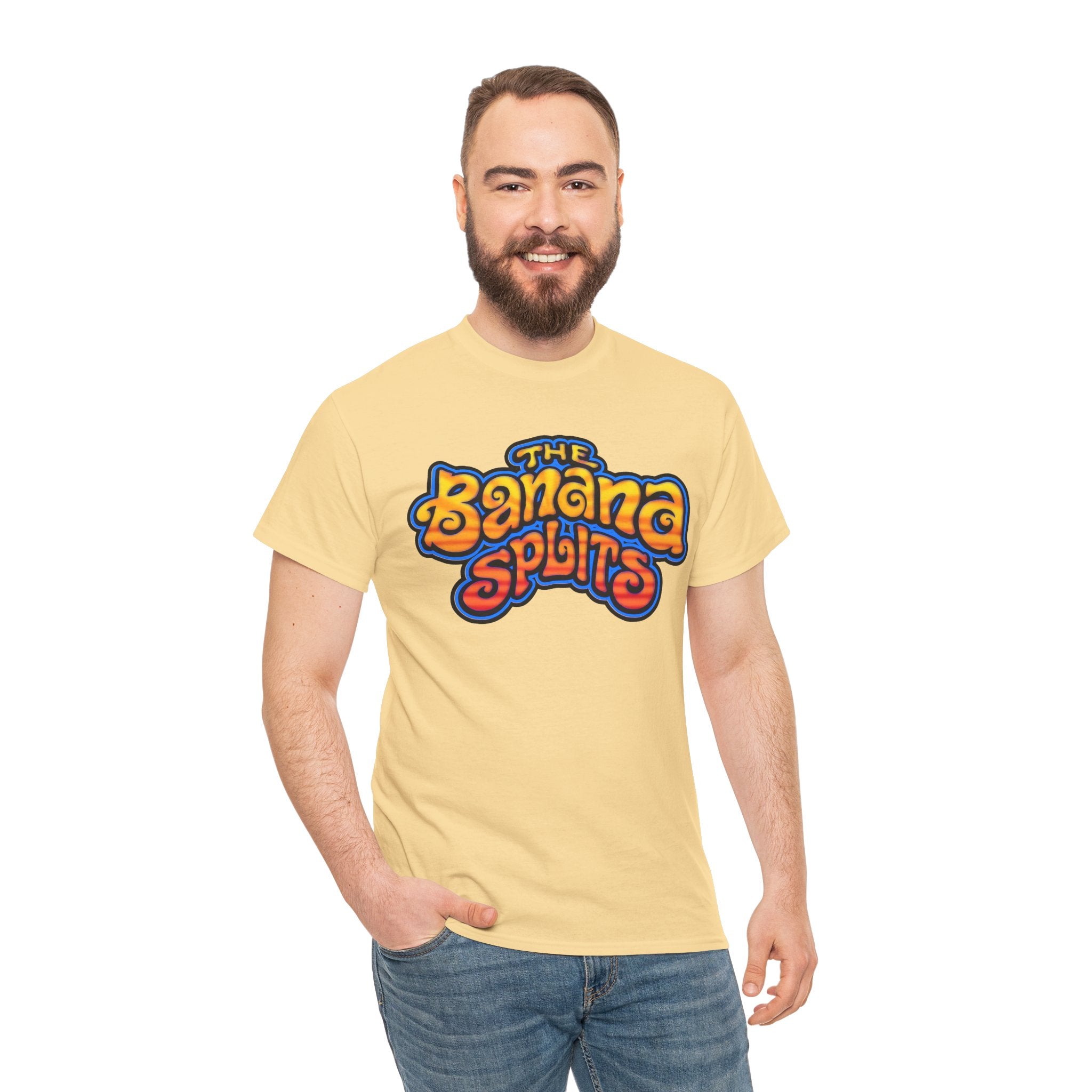 Banana Splits Logo Tee — Retro 70s Kids TV Graphic T-Shirt