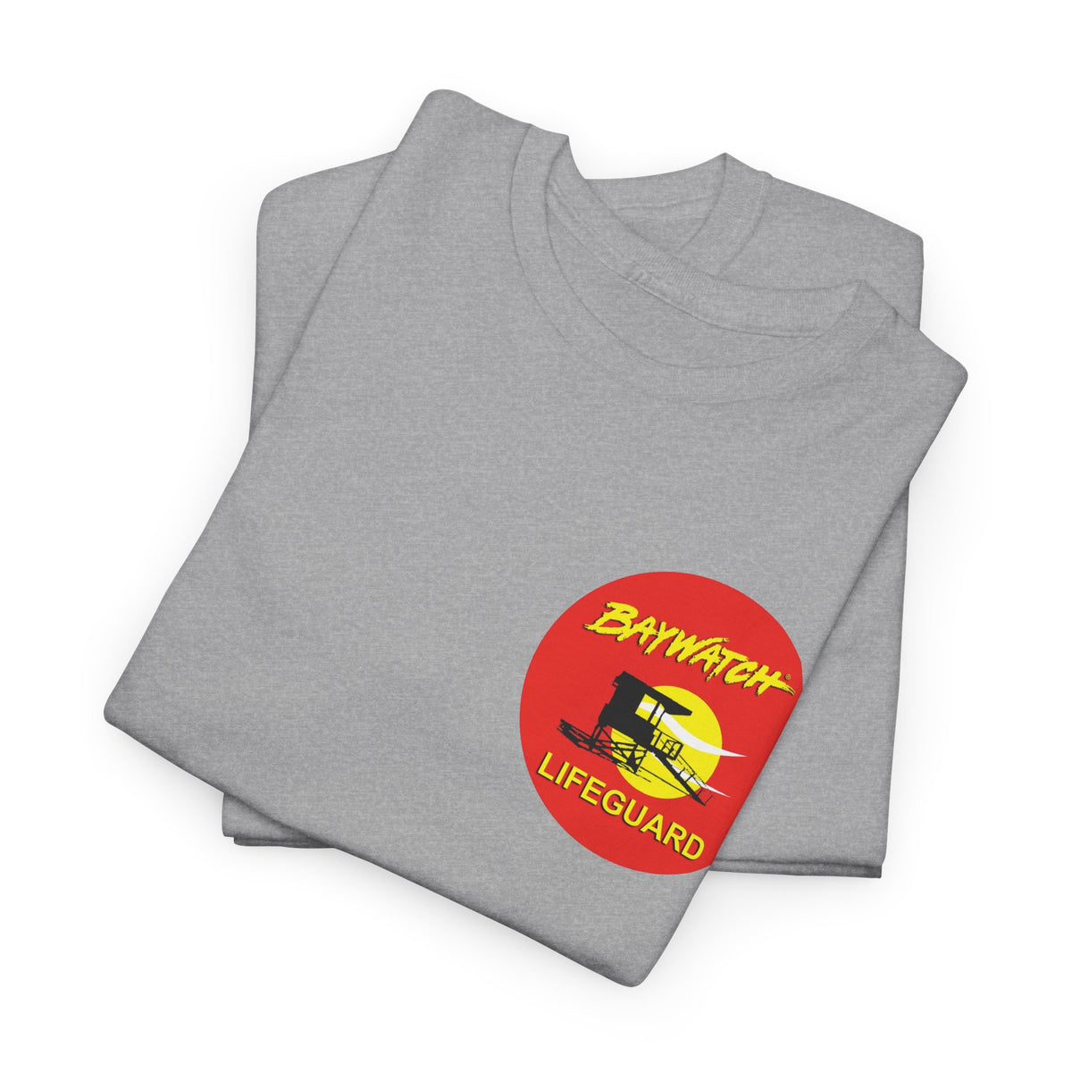 Baywatch Lifeguard Graphic Cotton T-Shirt