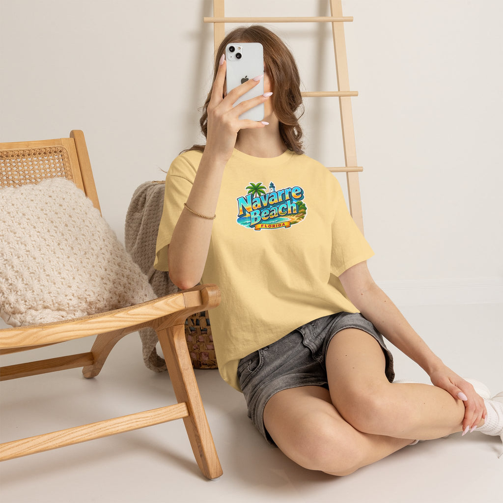 Navarre Beach Florida T-Shirt – Retro Tropical Vacation Tee