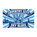 Coventry City Sky Blues Double-Sided Flag — Football Club Banner