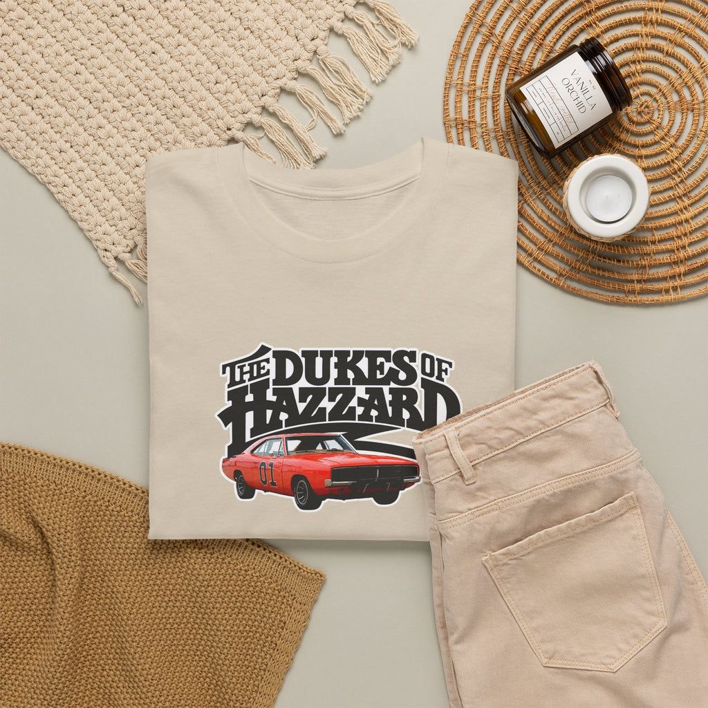 Dukes of Hazzard Charger Graphic Tee — Classic Retro TV Car Shirt