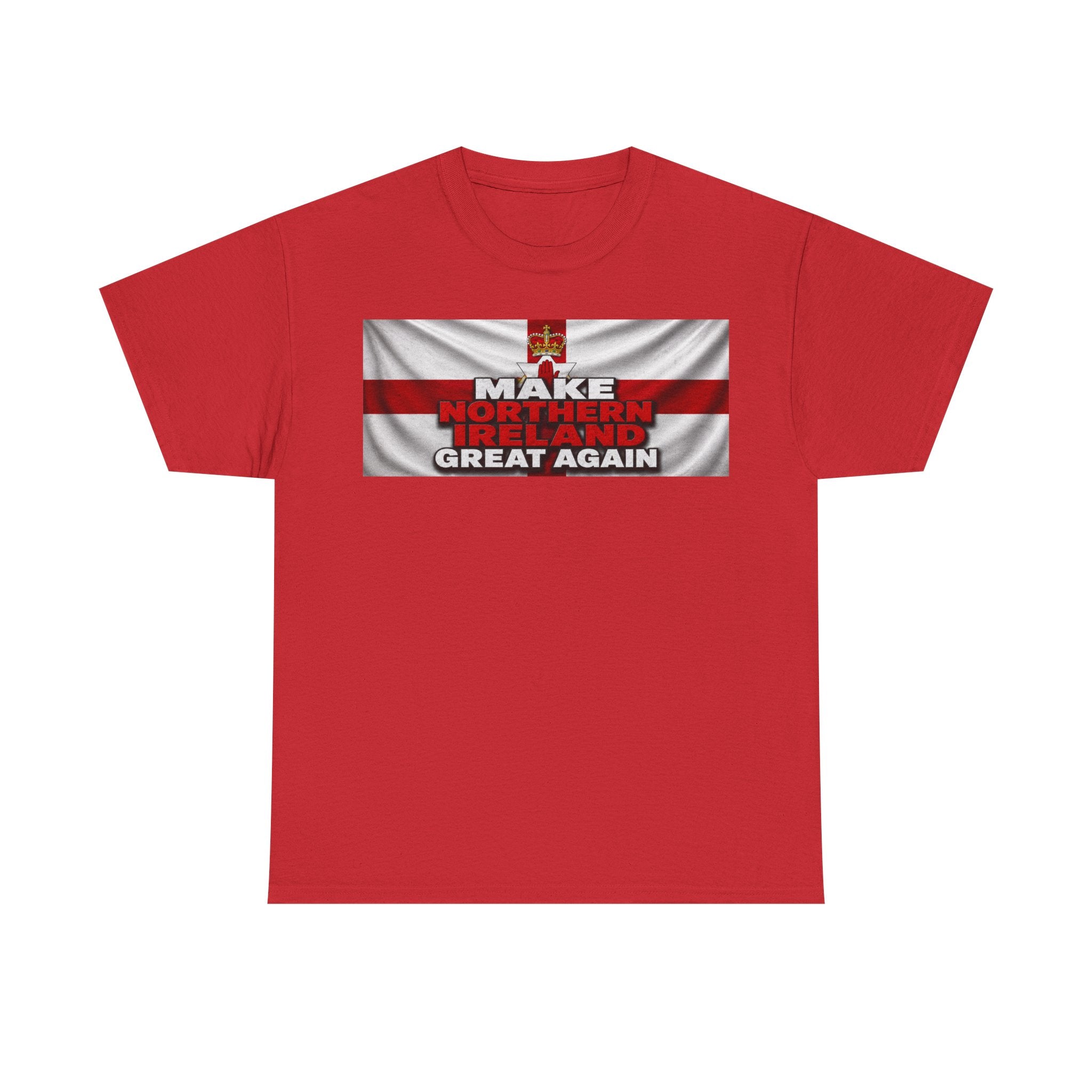 Northern Ireland Collage Tee — "Make Northern Ireland Great Again" Graphic T-Shirt