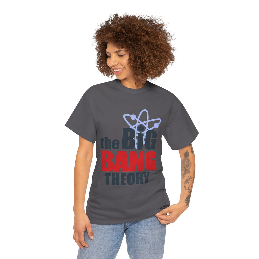 Big Bang Theory Unofficial Logo Tee — Retro Sci‑Fi TV Show T‑Shirt