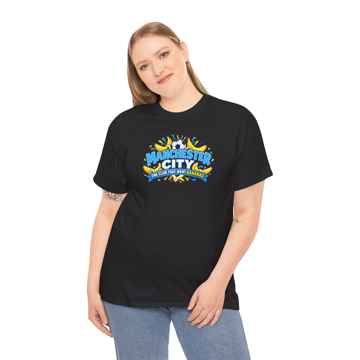 Manchester City "The Club That Went Bananas" Cotton T-Shirt