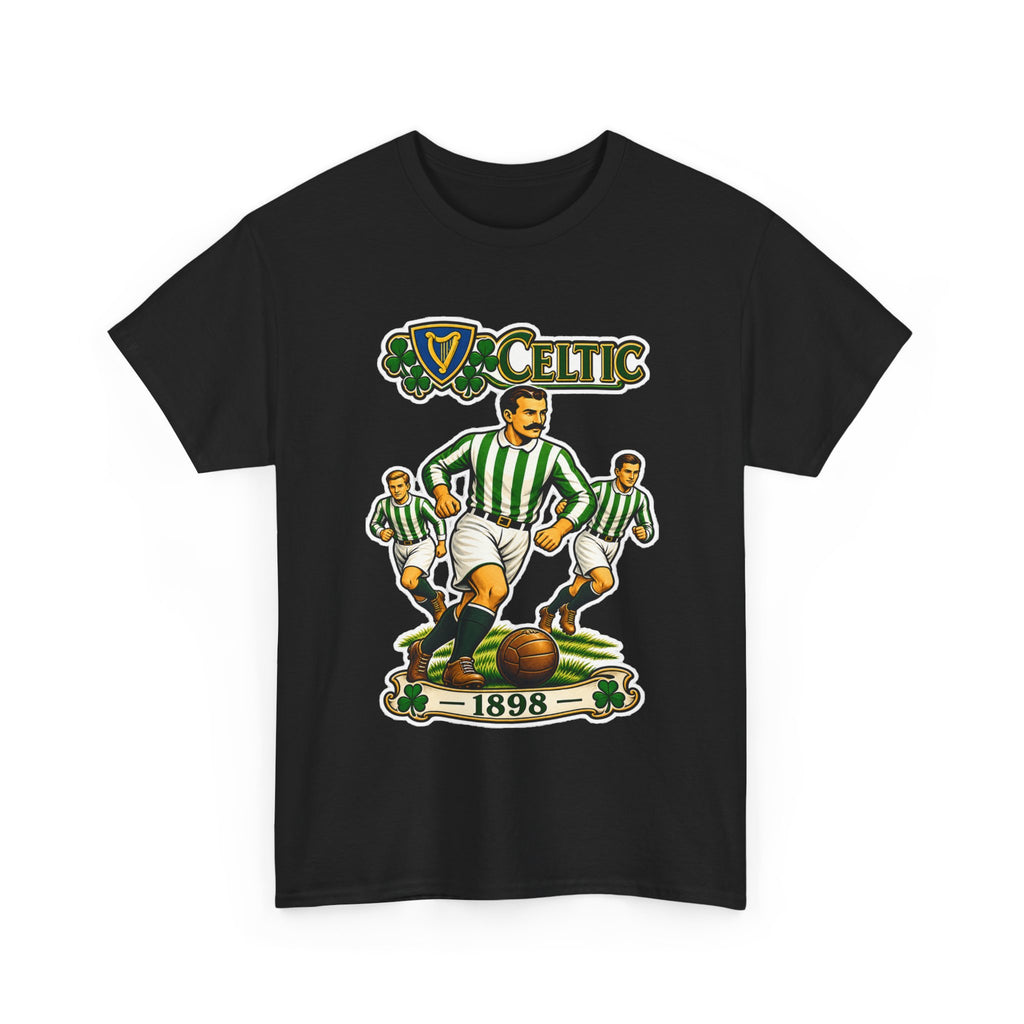 Celtic Football Retro Players Tee — 1898 Vintage Soccer Shirt
