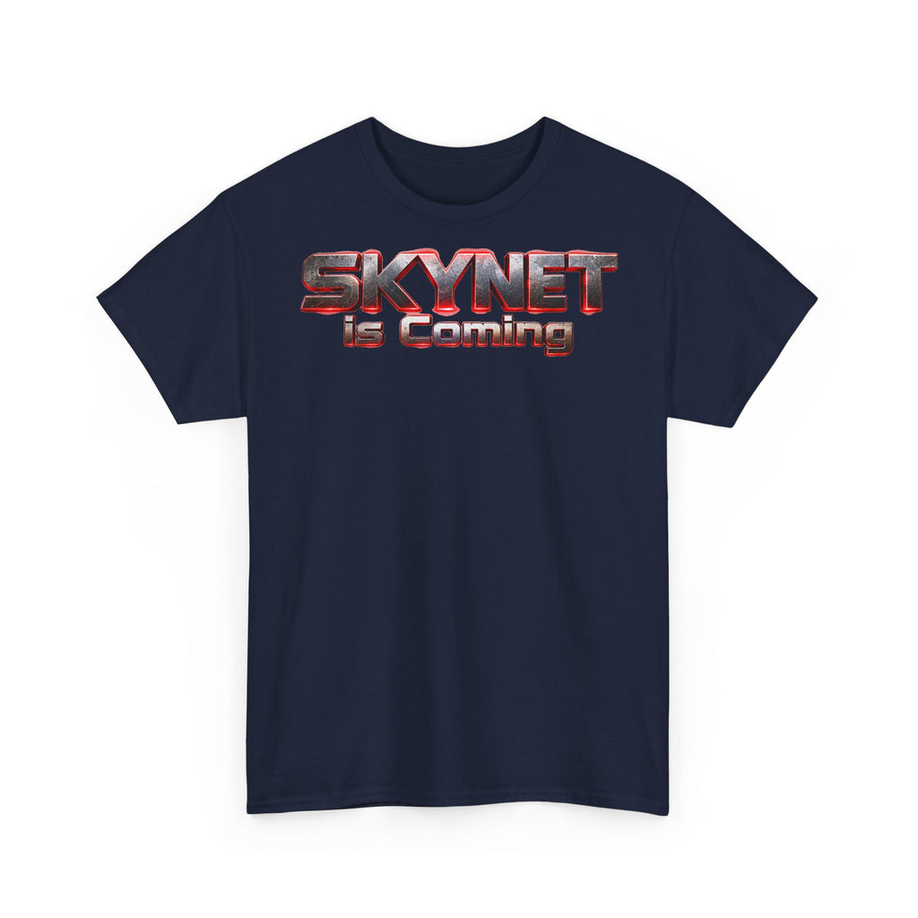 Skynet Is Coming T‑Shirt — 'AI Will Destroy the World' Apocalyptic Graphic Tee
