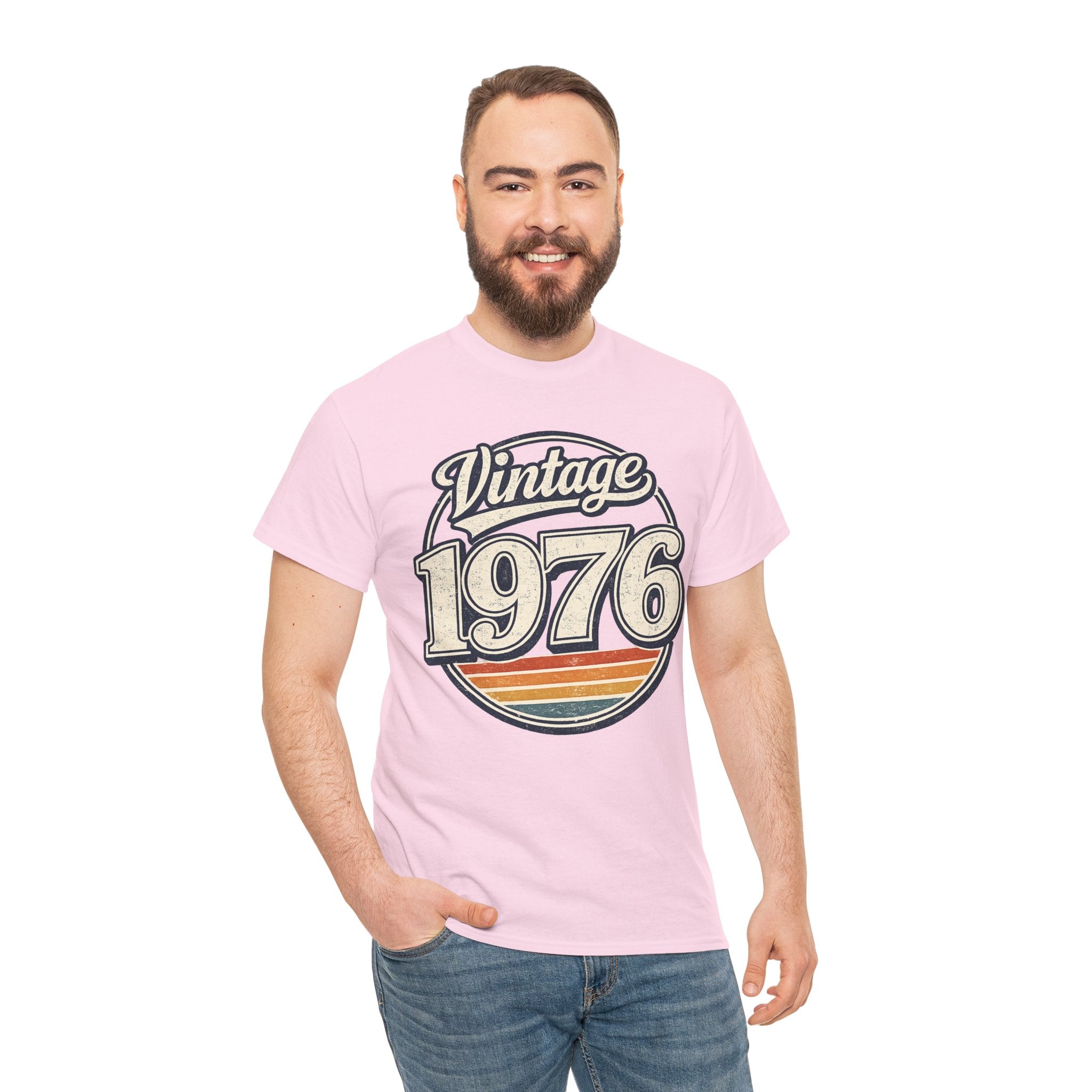 Vintage 1976 Retro Birthday Tee
