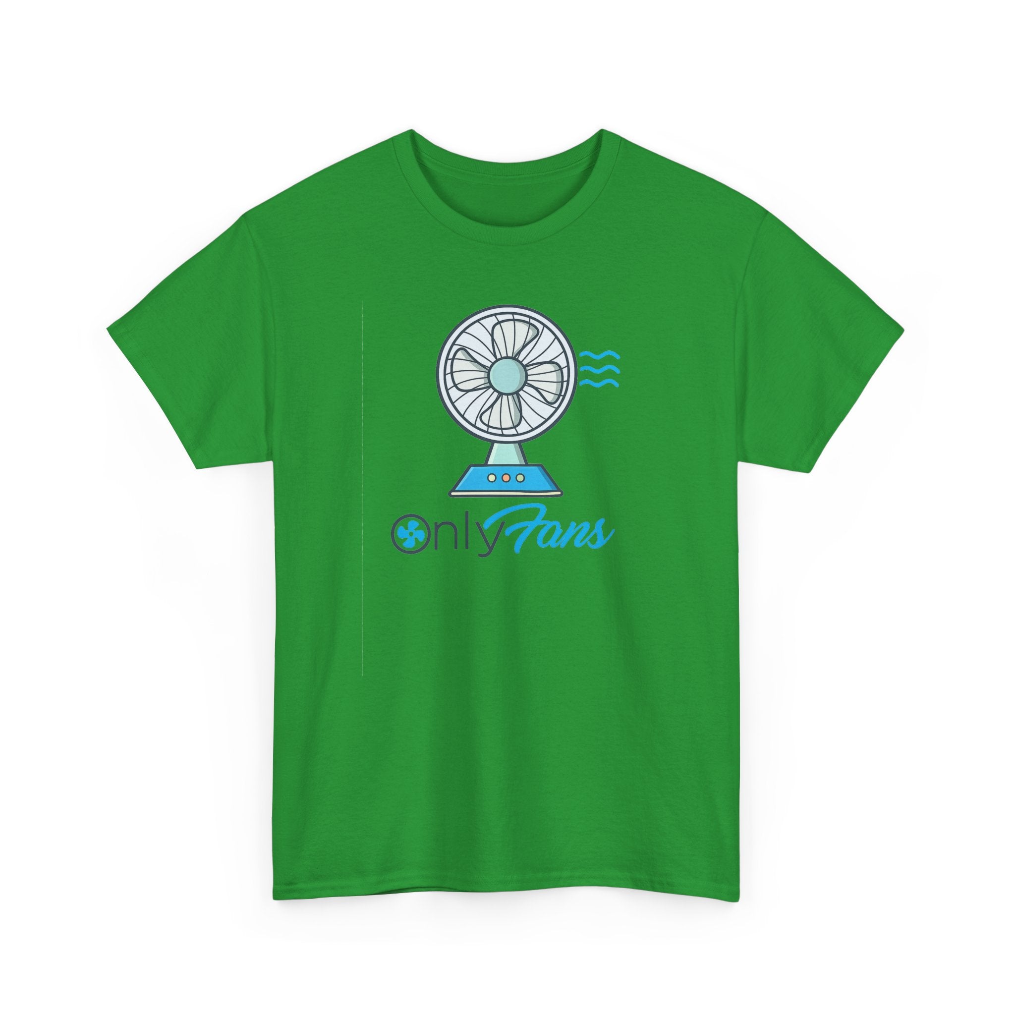 Only Fans Graphic Tee — Cute Fan Illustration Novelty T-Shirt