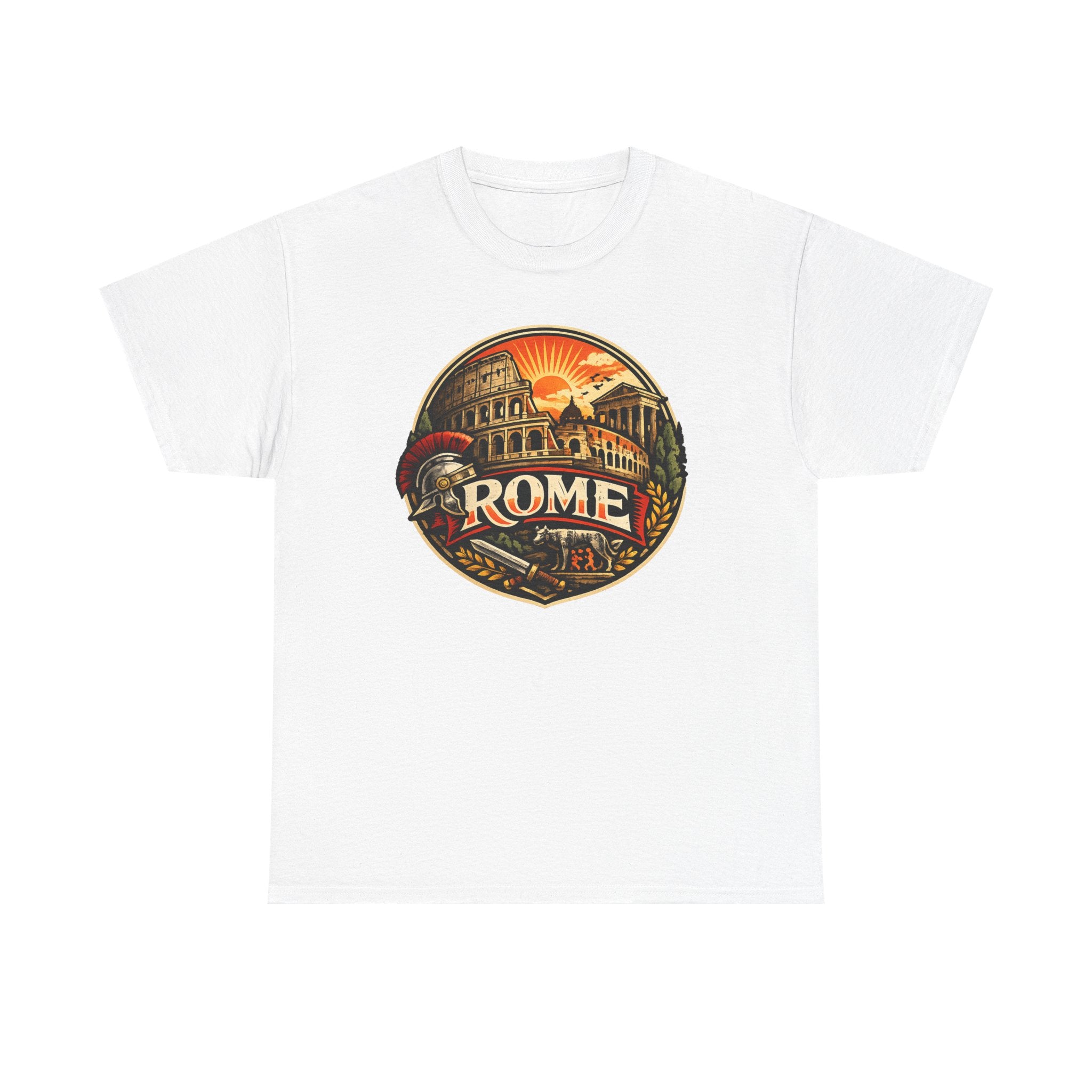 Rome Vintage Graphic Tee — Retro Italy Travel T-Shirt