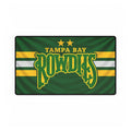 Tampa Bay Rowdies Desk Mat — Green & Gold Soccer Gaming Mouse Pad