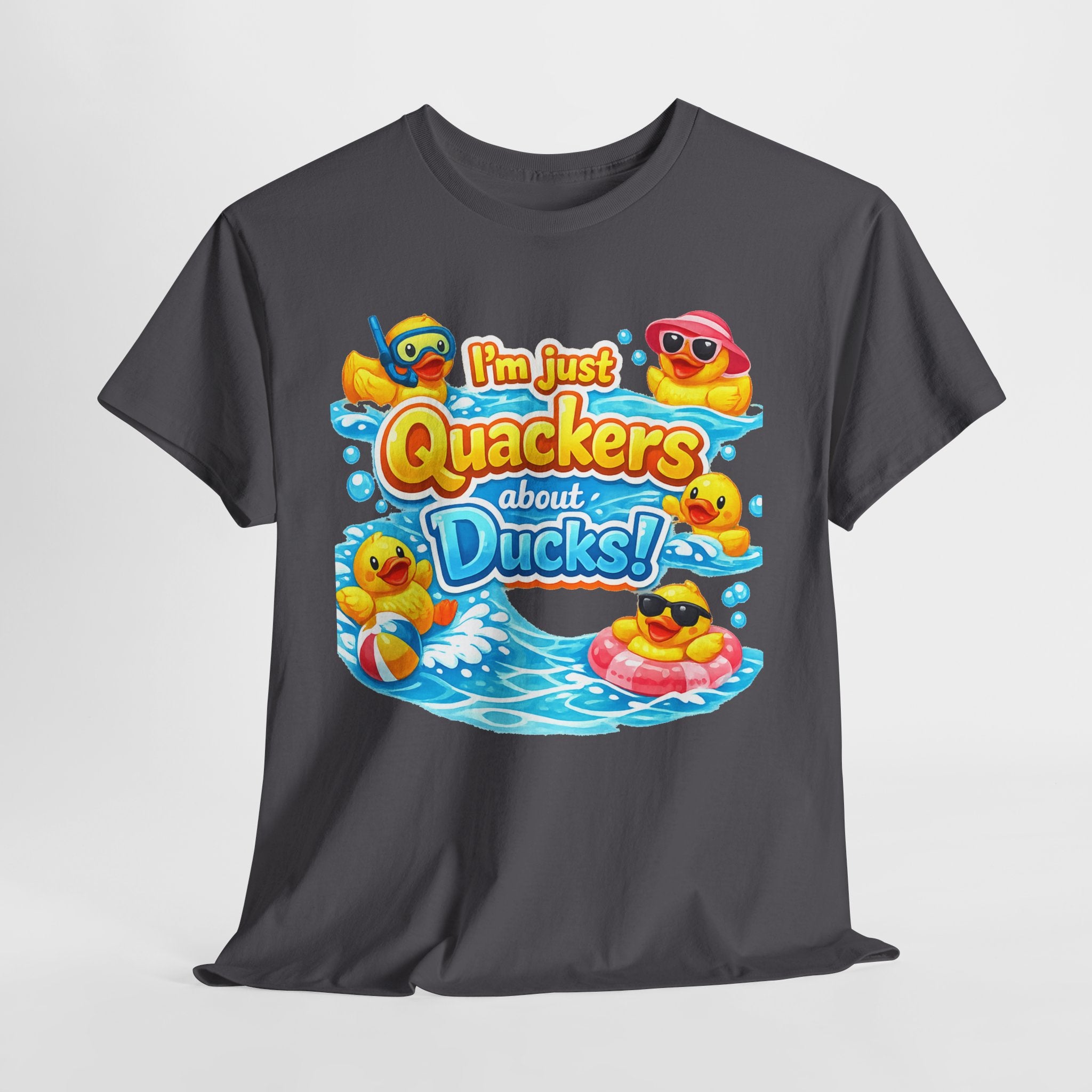 I'm Just Quackers About Ducks! Cute Rubber Duck Pool Tee