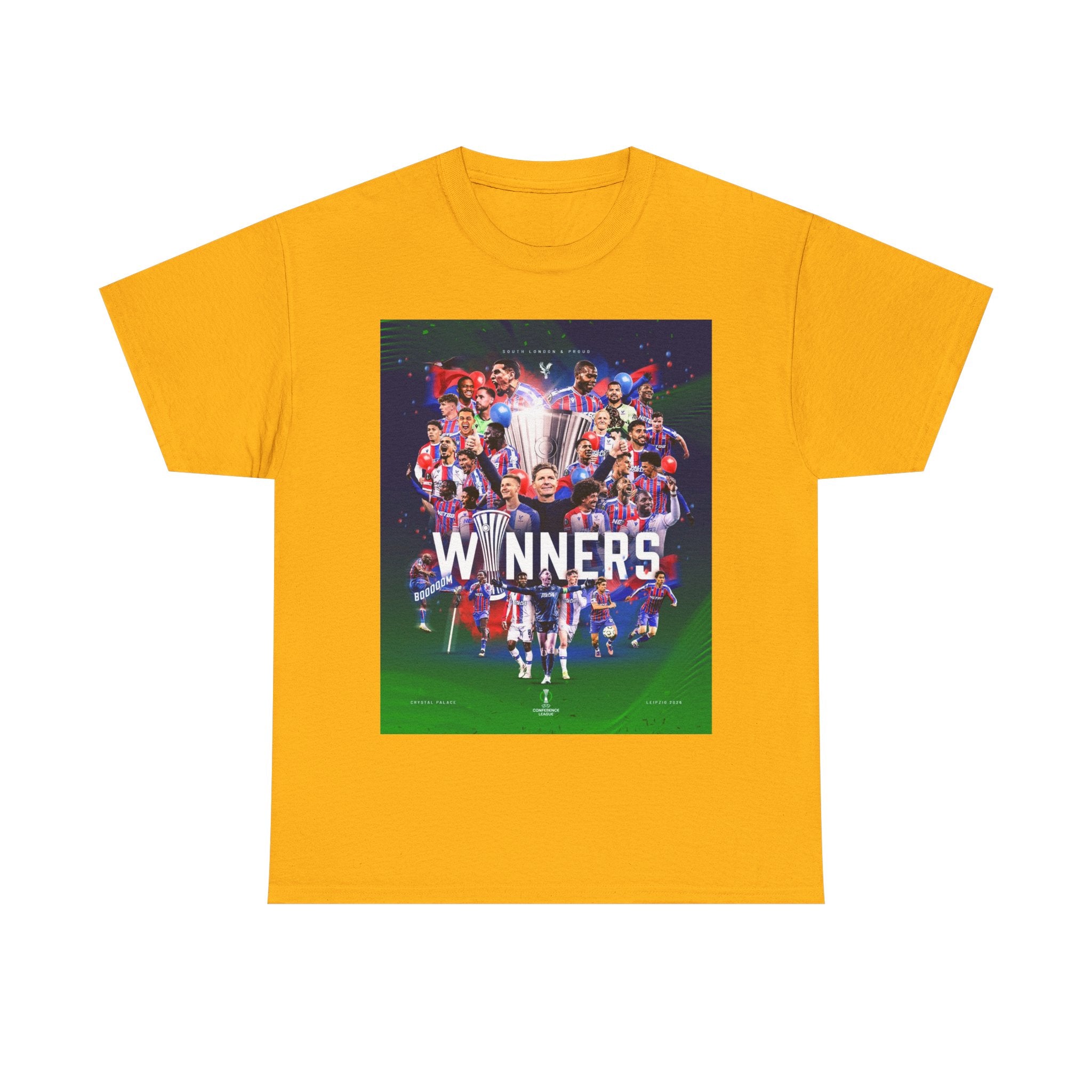 Crystal Palace UEFA Conference Winners Collage T‑Shirt