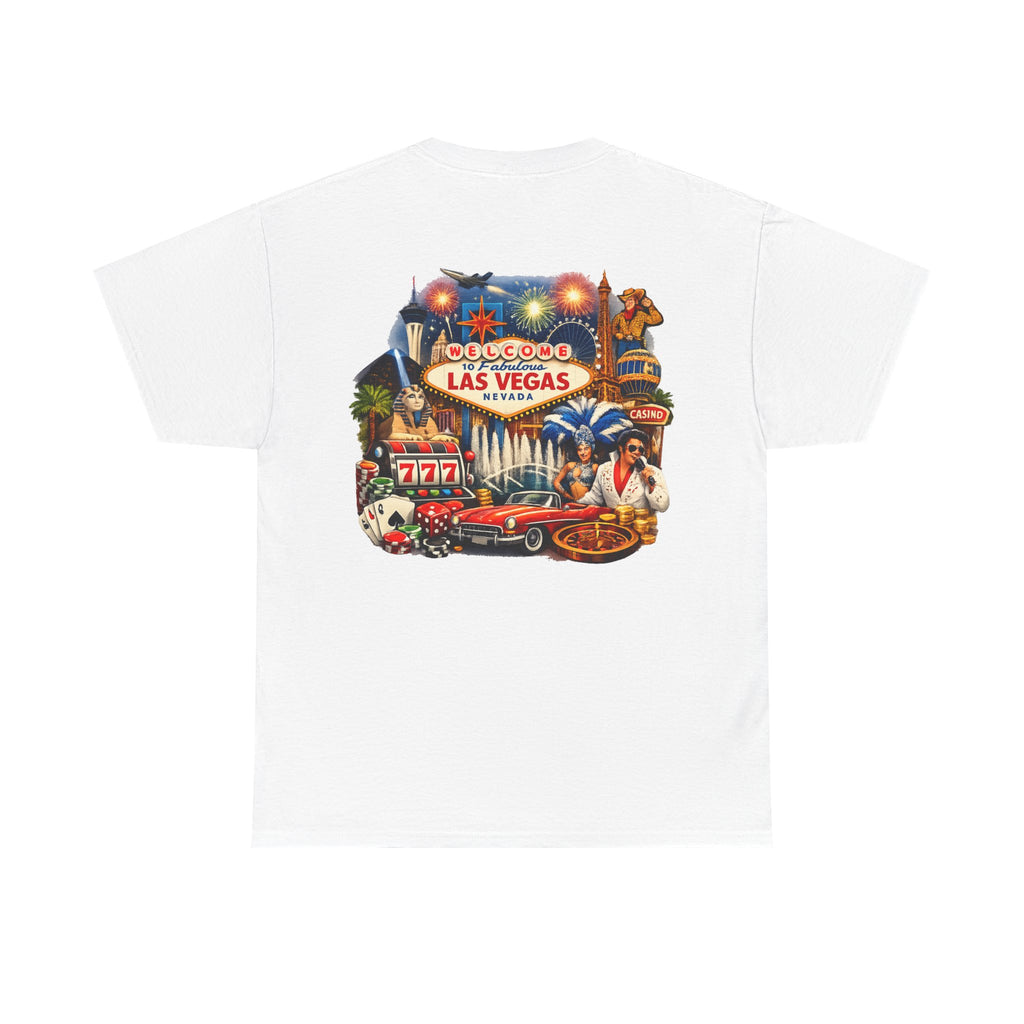 Las Vegas Vintage Collage T‑Shirt