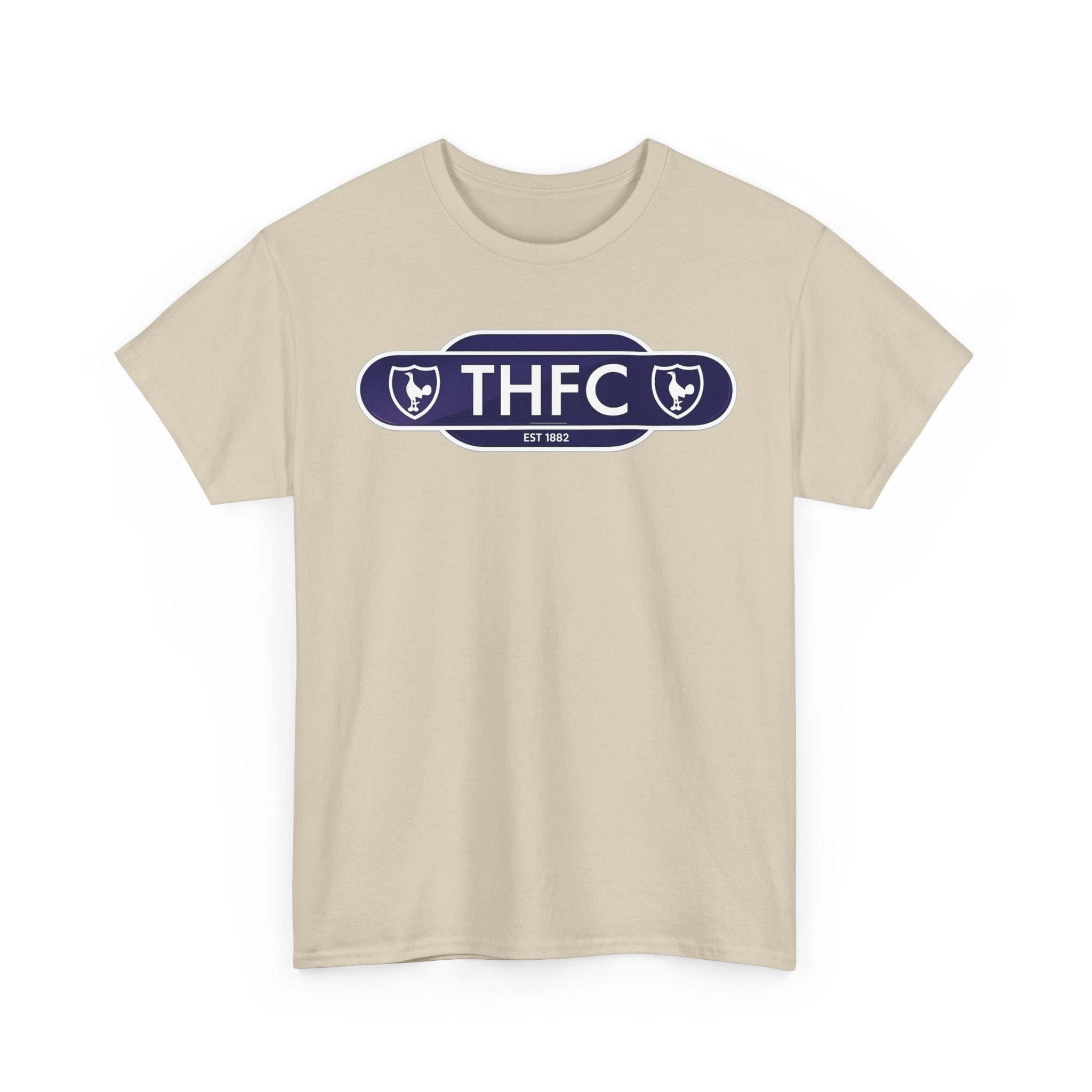THFC Tottenham Hotspur Railway Sign T‑Shirt — Retro Football Club Tee