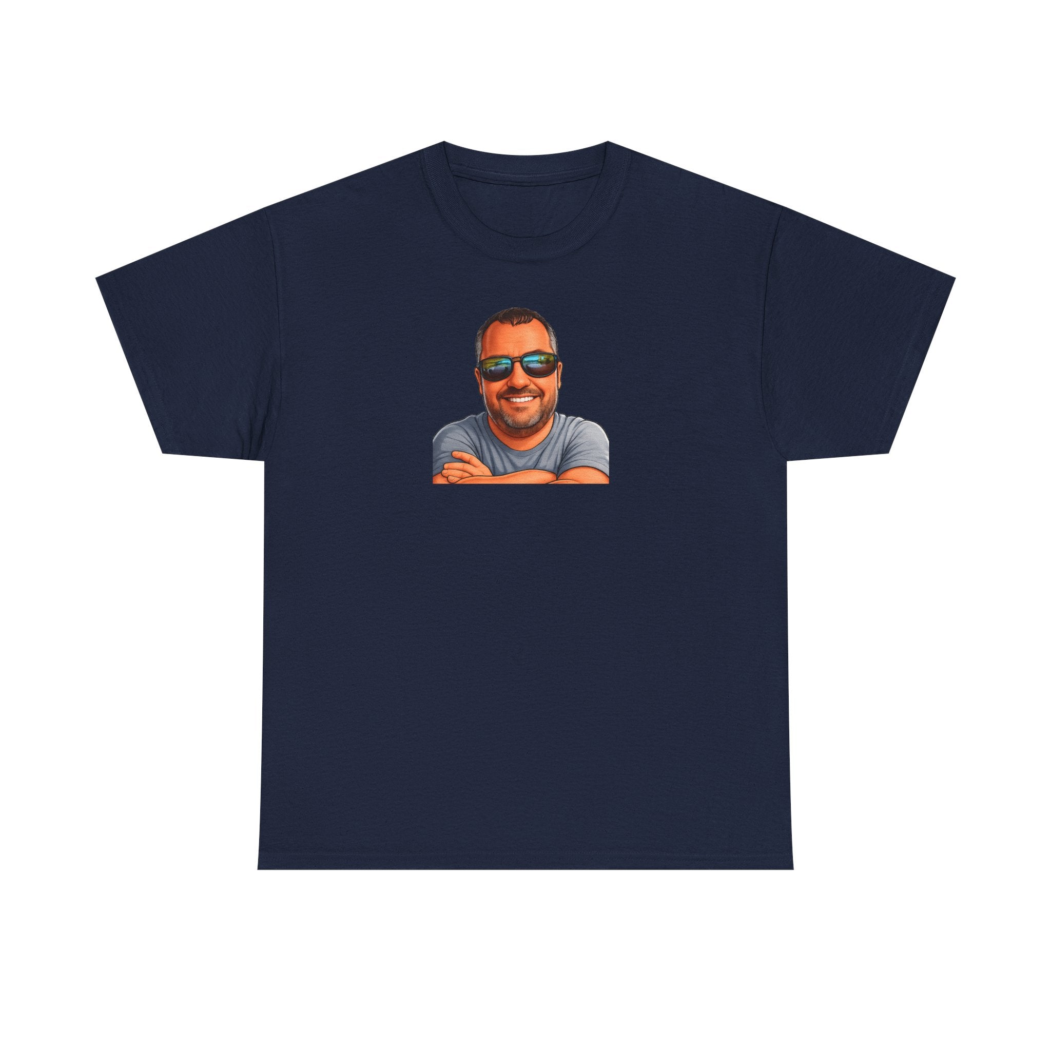 T-Shirt — "Mama Always Said Life Is Like A Box Of Chocolates" Graphic Tee (Funny Retro Portrait)
