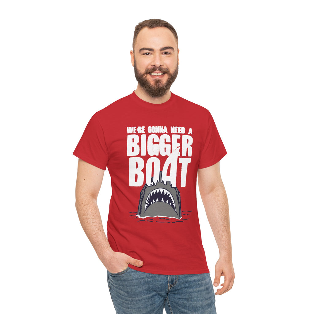 Bigger Boat Shark T-Shirt – 'We're Gonna Need a Bigger Boat' Graphic Tee