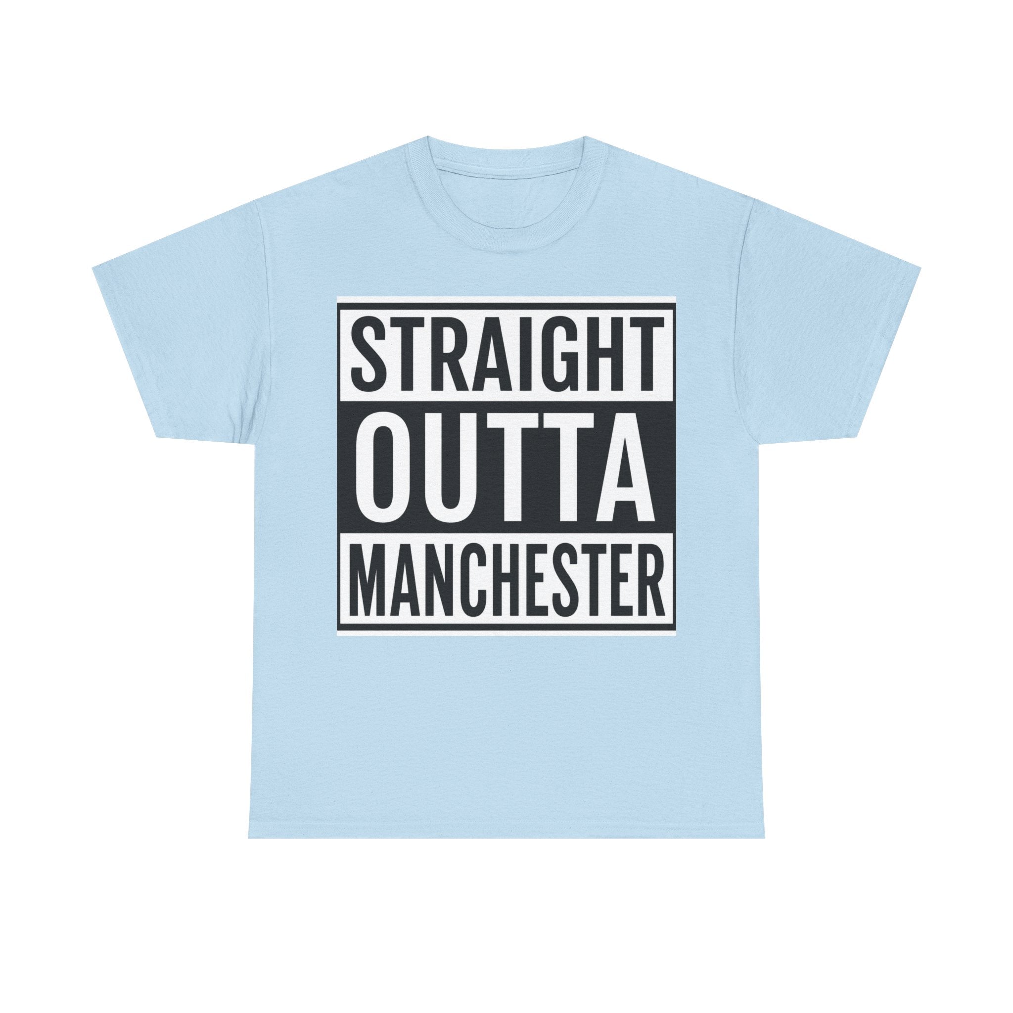 Straight Outta Manchester T-Shirt — Bold City Pride Tee