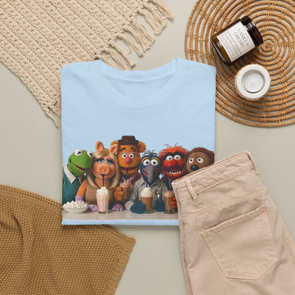 Muppet Cast Retro Poster Cotton T-Shirt