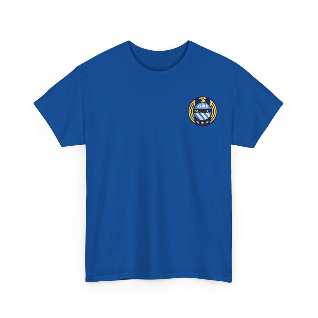 MCFC Unofficial Crest / Badge Tee — Nautical Compass Emblem Shirt