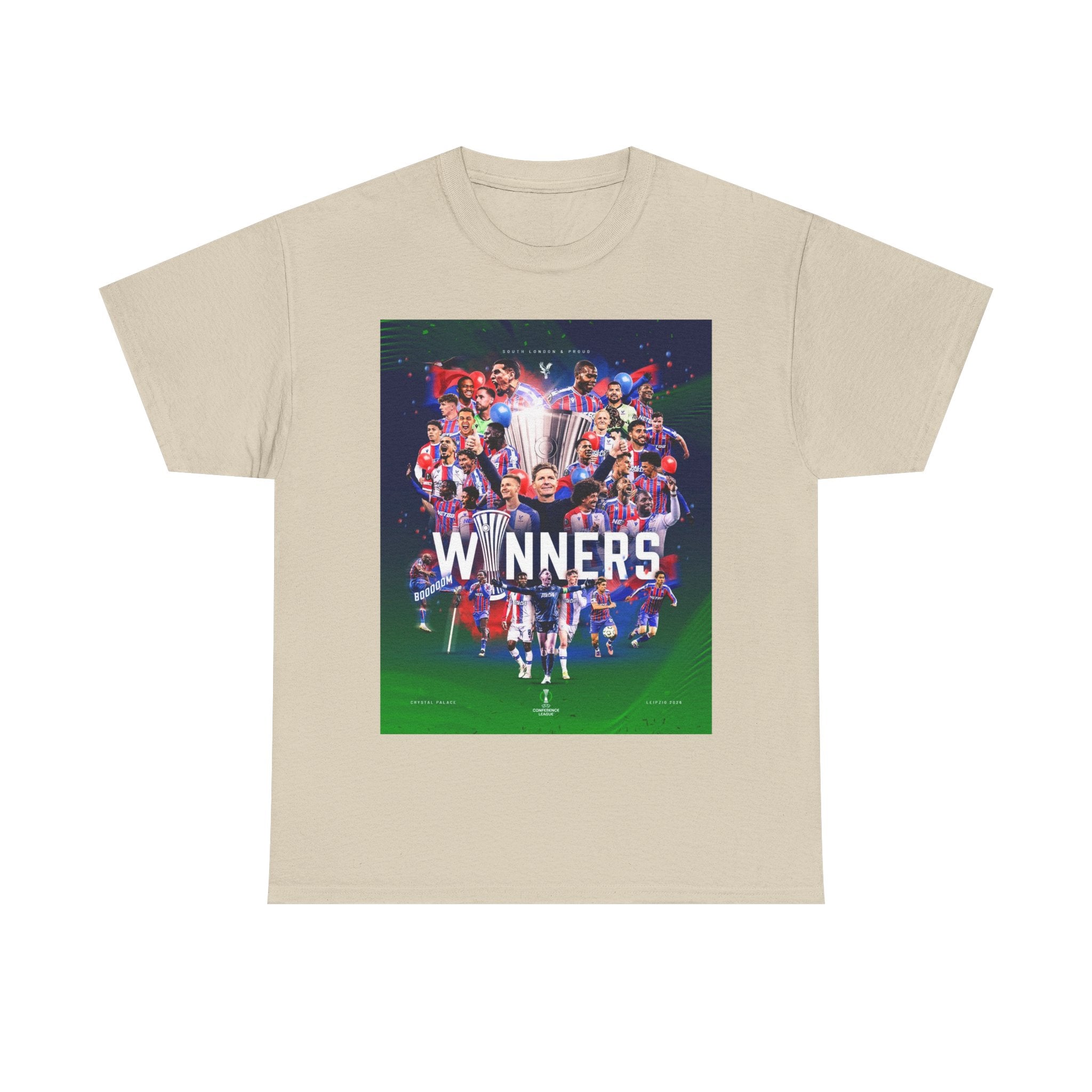 Crystal Palace UEFA Conference Winners Collage T‑Shirt