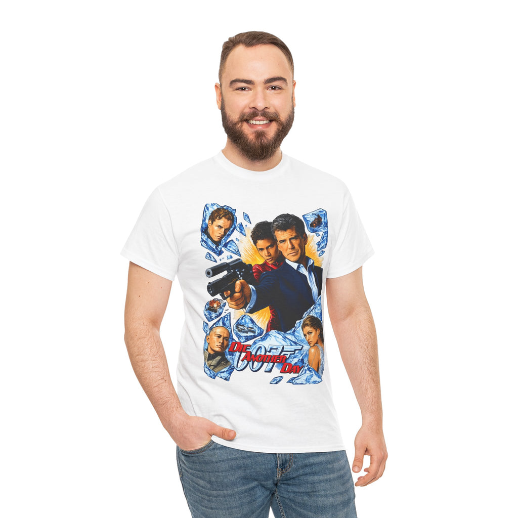 James Bond 007 Die Another Day Movie Poster Tee — Classic Spy Film Graphic T-Shirt