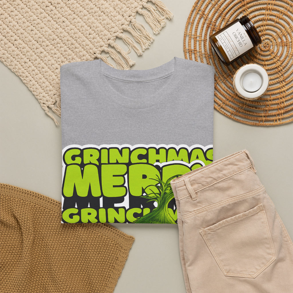 Grinchmas Merry Grinch Christmas Cotton T-Shirt / Tee